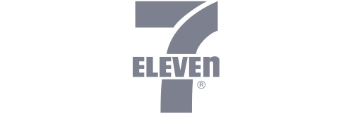 711 logo b gray